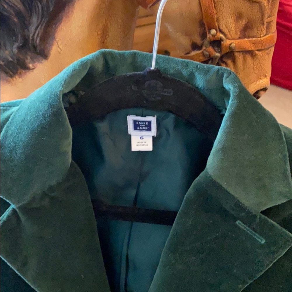 Janie and Jack Velour Blazer
